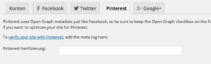 - Yoast SEO Pintereset