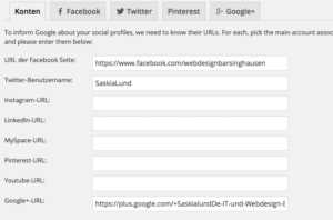 - Yoast SEO social