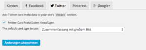 • Yoast SEO Twitter