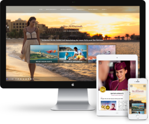 Qatar Airways - Ras Al Khaimah Microsite