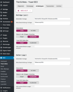 Types d'articles - Modèles de titres SEO