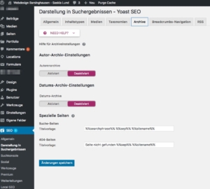 Yoast SEO 7.x Archivo